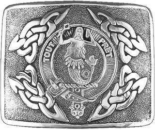 Murray (Mermaid) Scottish Clan Crest Kilt Buckle
