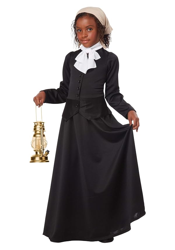 California Costumes Girl's Harriet Tubman Costume - M by California Costumes - Used condition - US$17.72