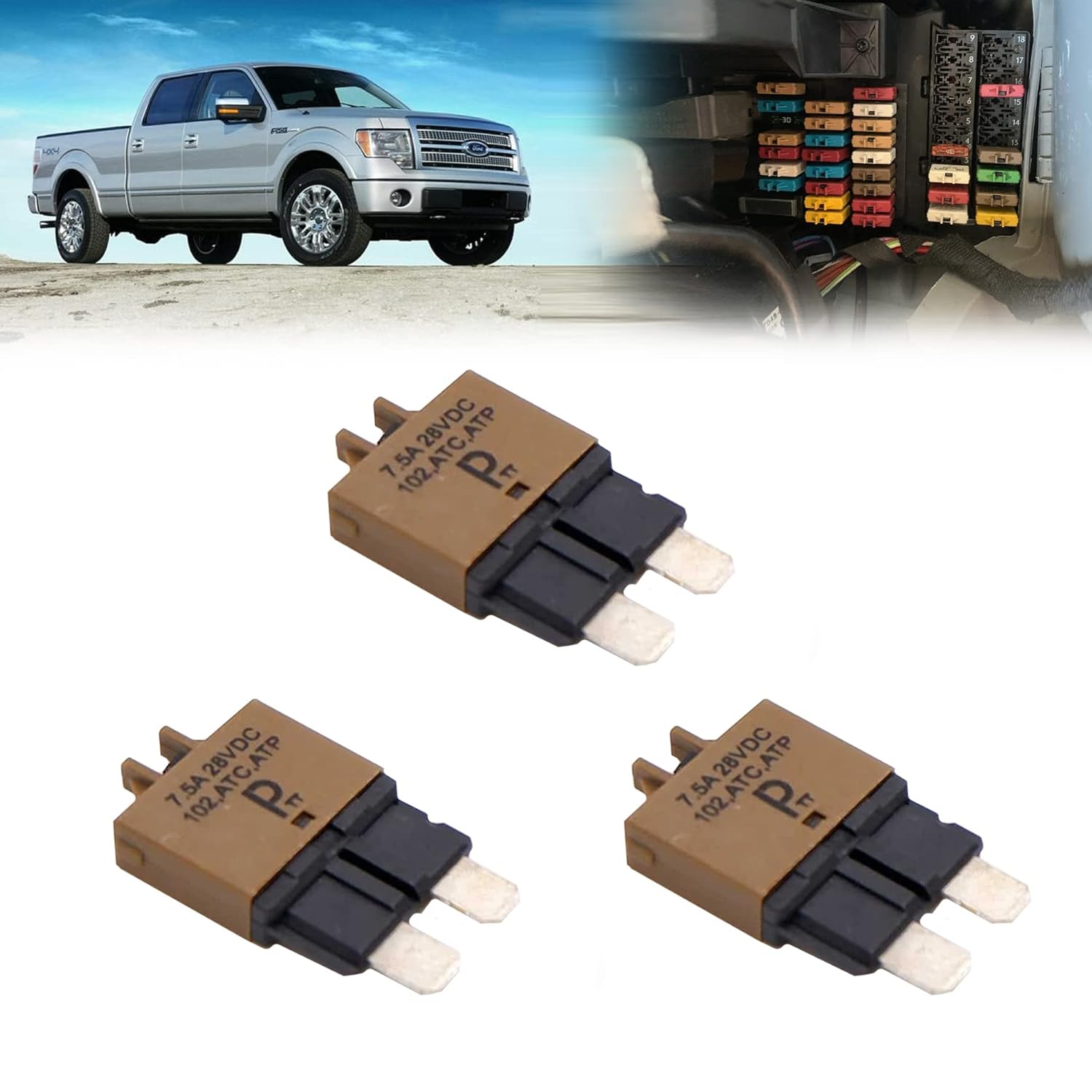 Fusibili Auto 30A A 300A 12V-48V Interruttore Di Circuo Protezione Alimentazione Portafusibili 12v - Foto 10