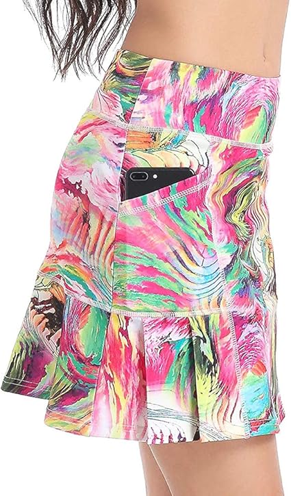 Women's sport rok, rokje, Hardlopen Skort Ladies Sportskort sport rok met  tennis rok broek broek golf broek rok/skort,Pink,L : Amazon.nl: Boeken