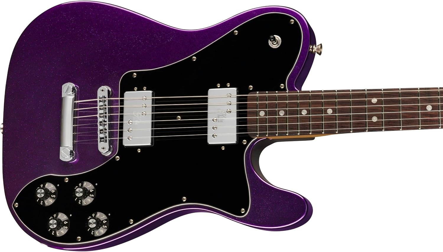 Fender Kingfish Deluxe Telecaster Electric Guitar, Mississippi Night, Slab Rosewood Fingerboard