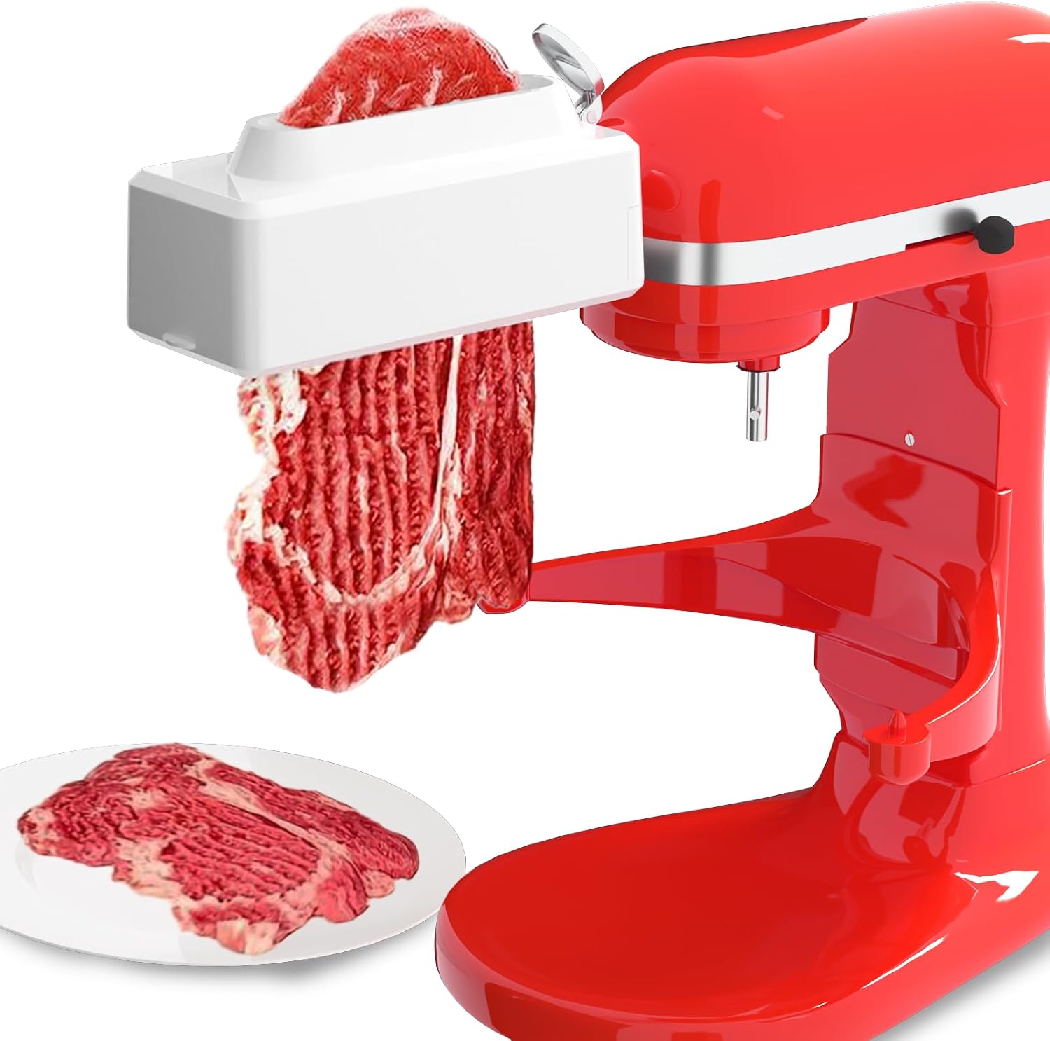 Meat Tenderizer Attachment For KitchenAid & Cuisinart Stand Mixers – Stainless Steel Tool - View #5