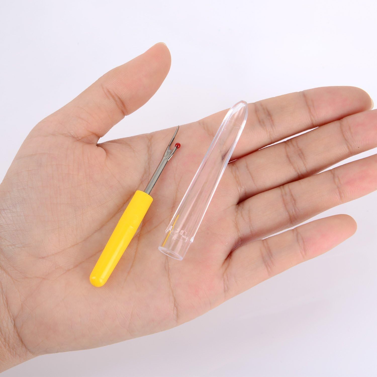 Blulu Seam Ripper Stitch Thread Unpicker with Plastic Handle and Cover for Sewing and Crafting, Assorted Colors (16 Pieces) : Arts, Crafts & Sewing