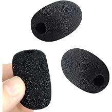 3 Pack Pop Filter Replacement for Astro A30 A40 A50 A40TR Gaming Headset, Foam Windscreen Mic Cover