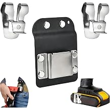 Drill Holder Belt Clip Holster for Cordless Drill Impact Driver Screwgun Fits 633586002 Ryobi Ridgid 18V Makita Power Drill Tools Nailers Up to 2" Belt