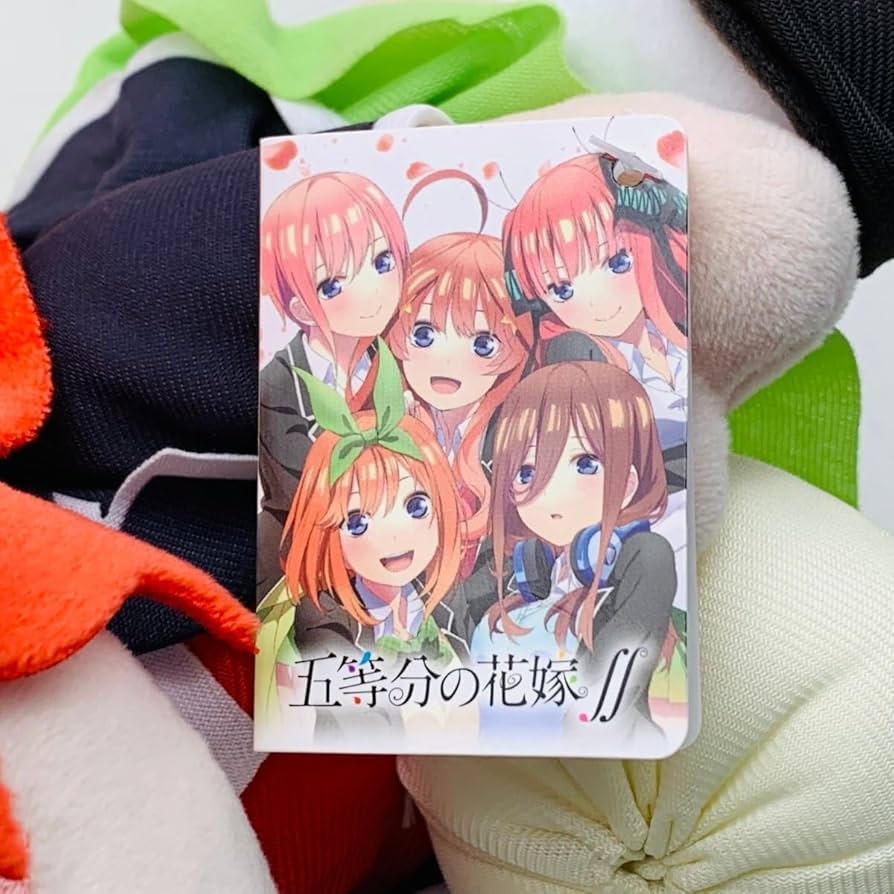 五等分の花嫁　ぬいぐるみ　マスコット　中野一花　セット 映画「五等分の花嫁」』から、「中野 一花」「中野 二乃」が