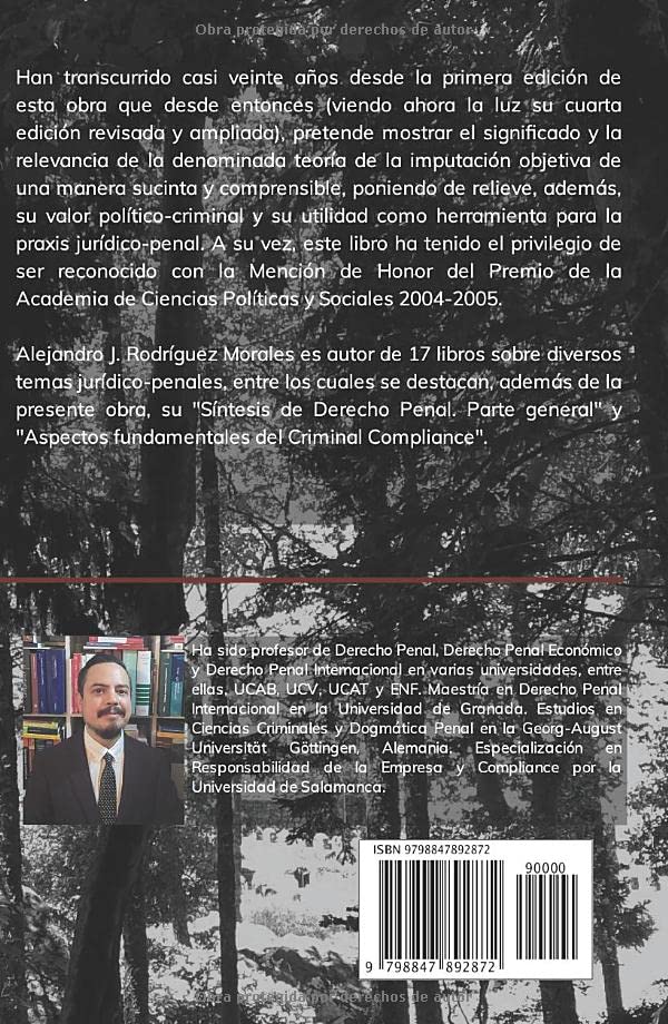 Miniatura 2 de El tipo objetivo y su imputación jurídico-penal 4ta edición revisada y ampliada (Spanish Edition)