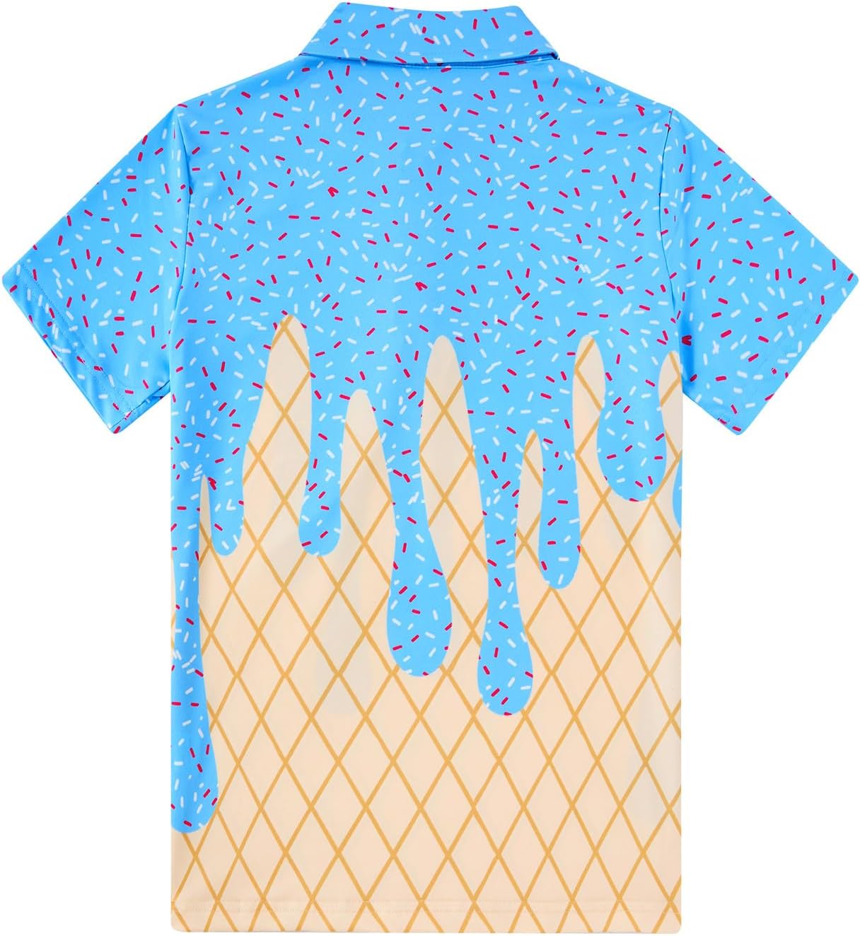 Boys Performance Polo Shirt Short Sleeve Golf Clothes for Active Casual Size 5-14 - Image 4