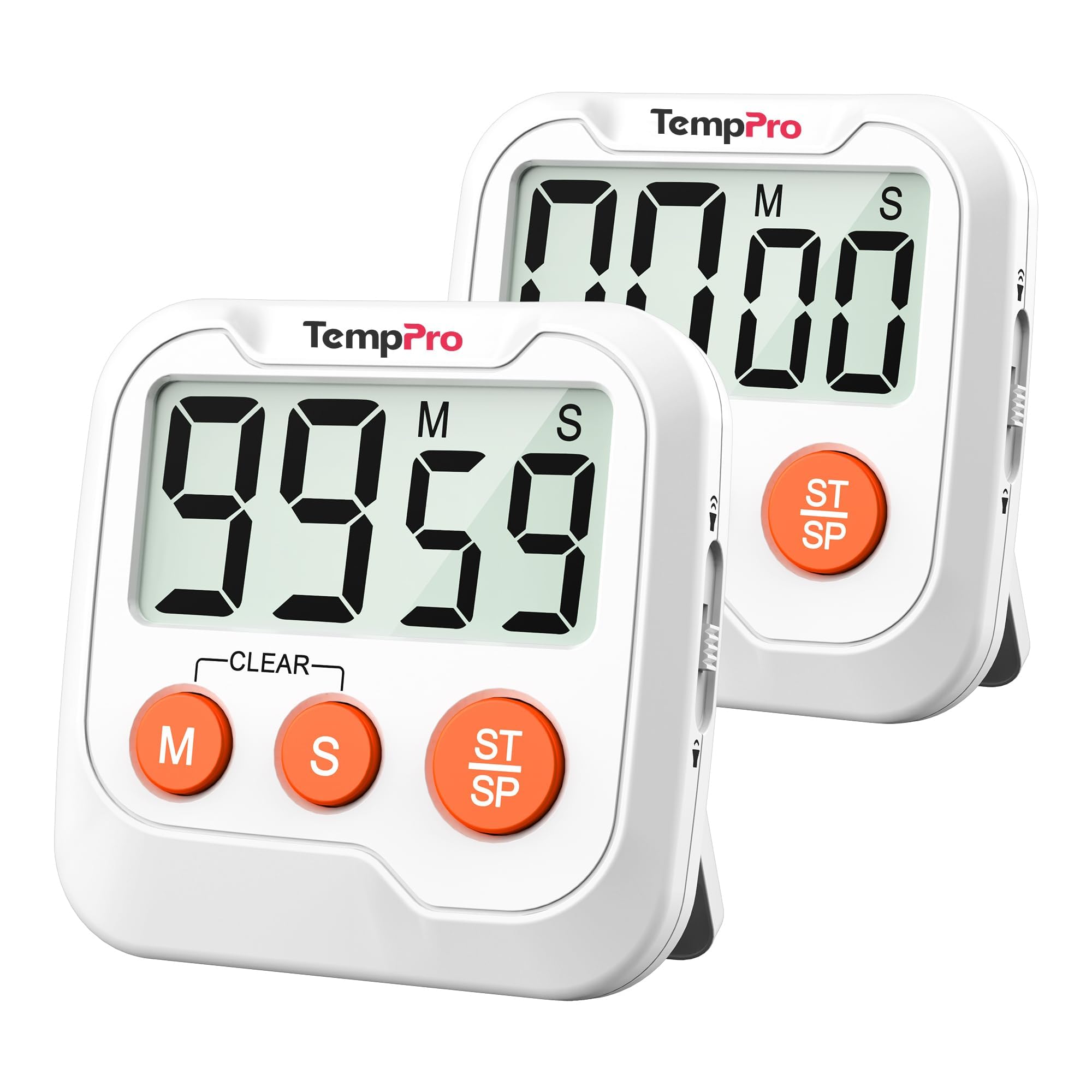 Amazon.com: TempPro TM03 Digital Timer with 2 Alarm Volume