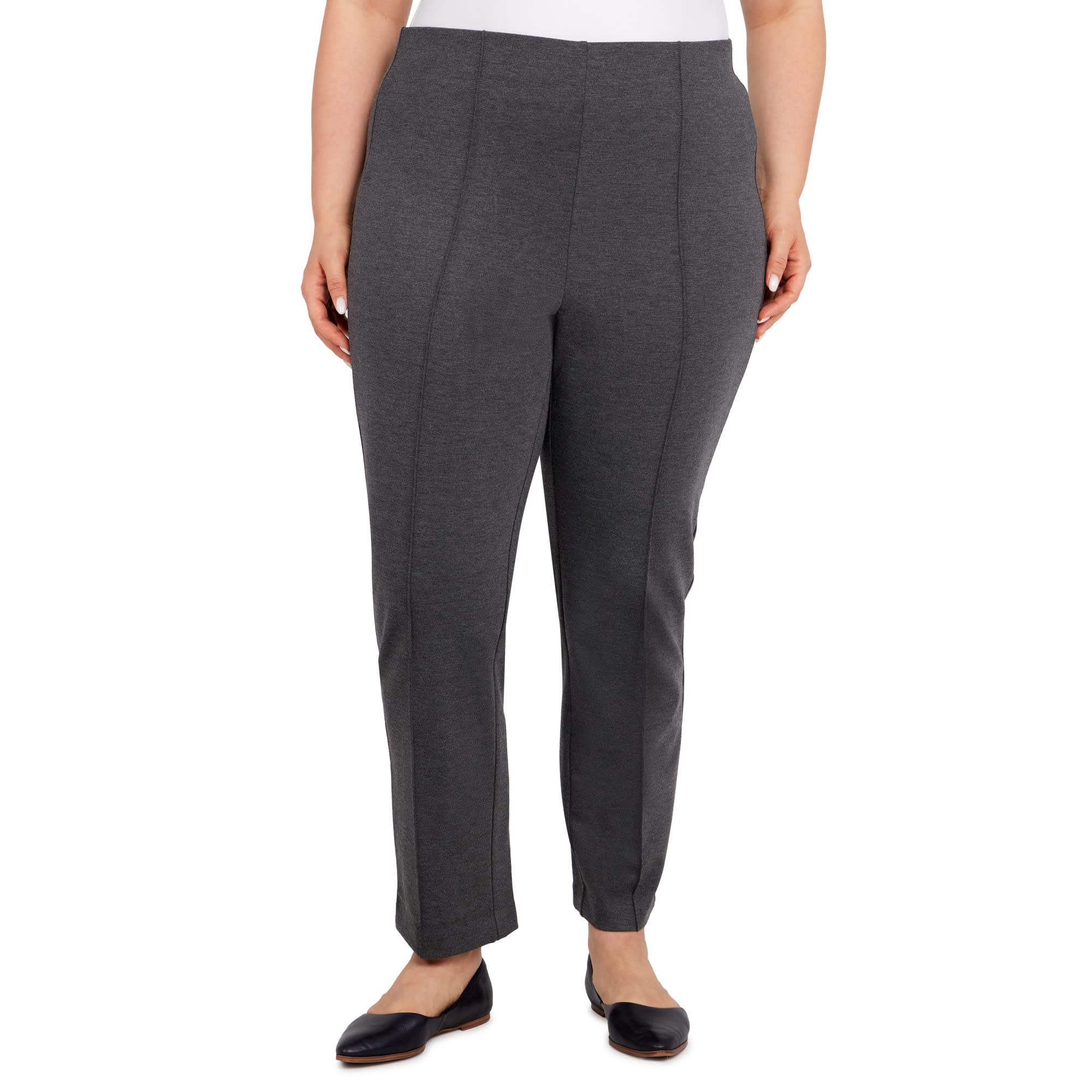 Ruby Rd Womens Plus-Size Ponte Pant