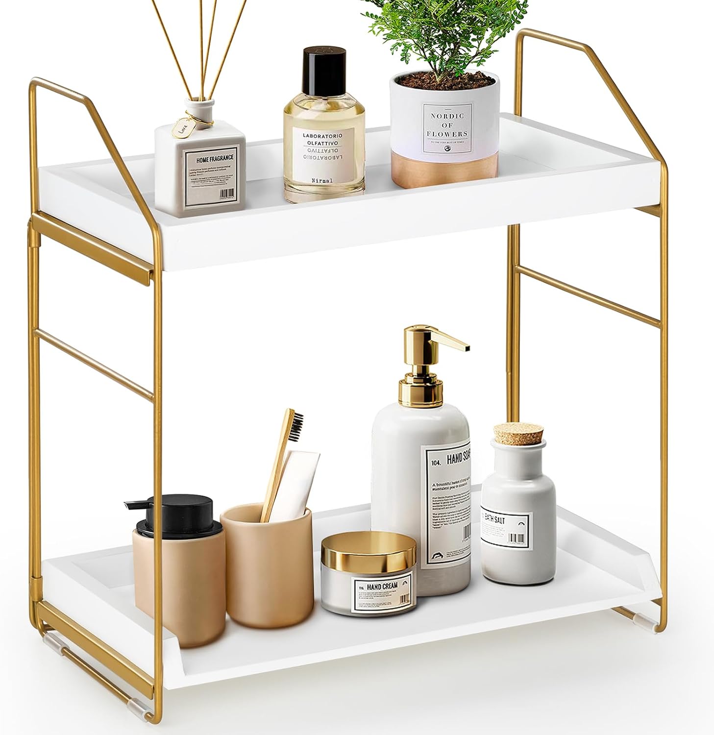 Amazon.com: Kordory Bathroom Organizer Countertop, Bathroom Counter ...