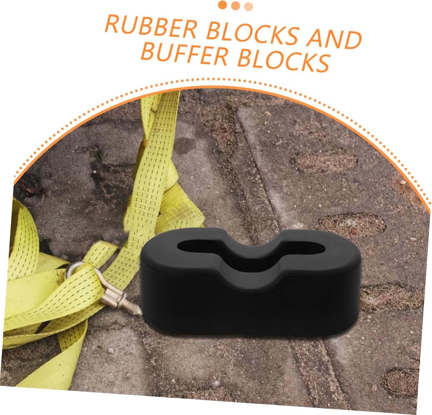 Rubber Winch Fairlead Rope Lead Guide for Trailers and Vehicles