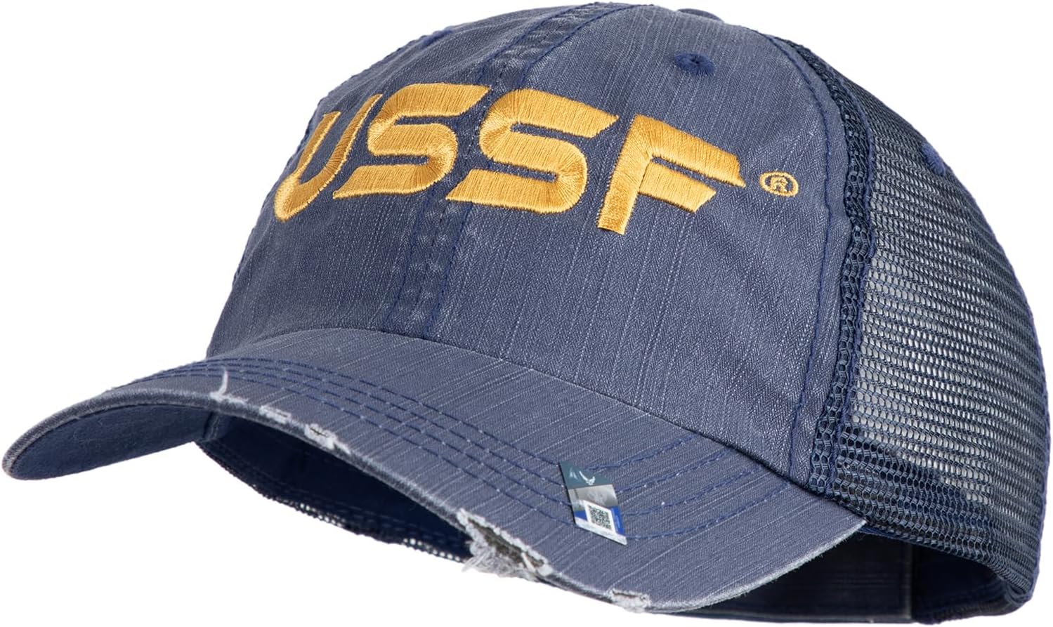 e4Hats.com USSF Gold Letter Embroidered Low Profile Special Cotton Mesh Cap