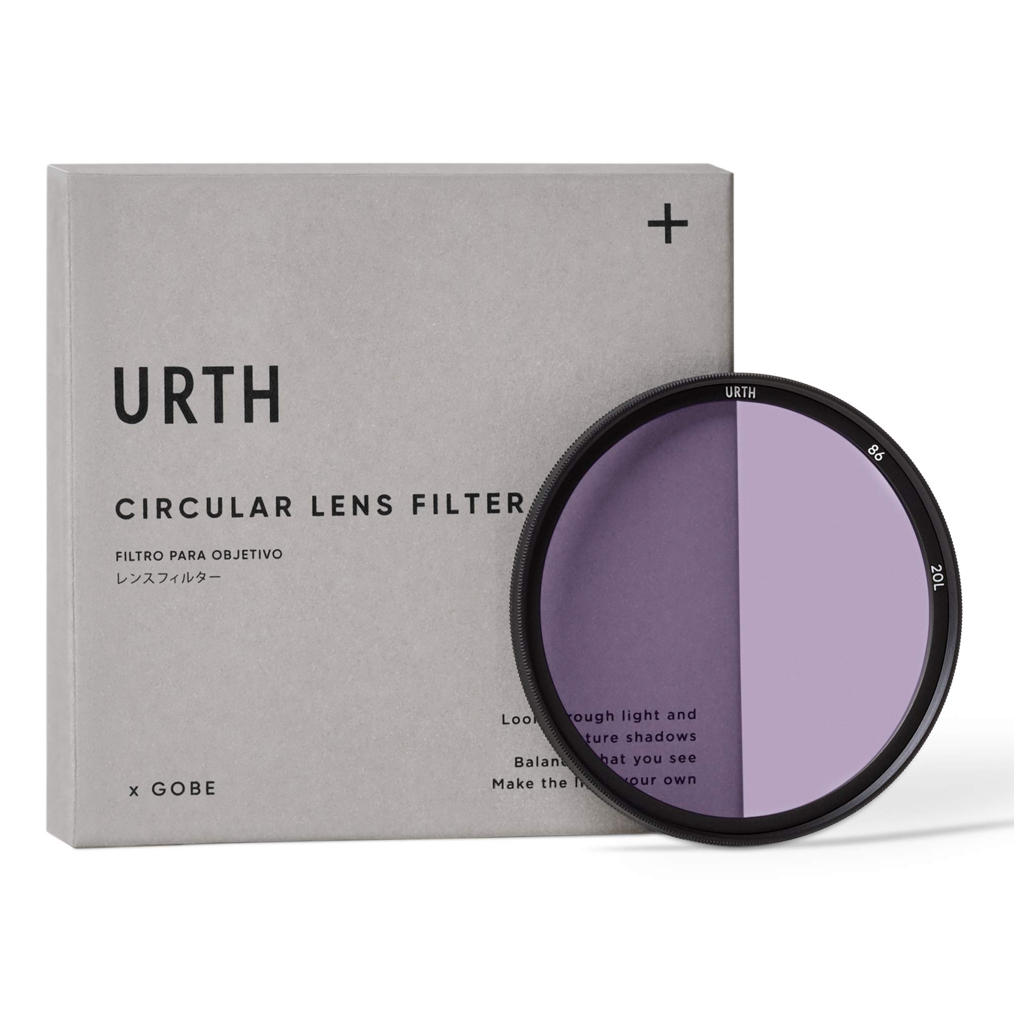 Urth 86mm Neutral Night Lens Filter (Plus+) — 20-Layer Nano-Coated Neodymium Light Pollution Reduction for Advanced Night Sky & Star Clarity