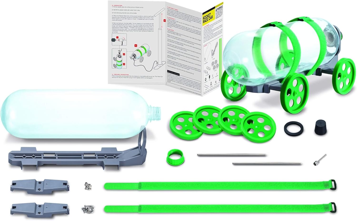 ToyCentre 4382 Science in Action - Make a Rocket Race Car with Science