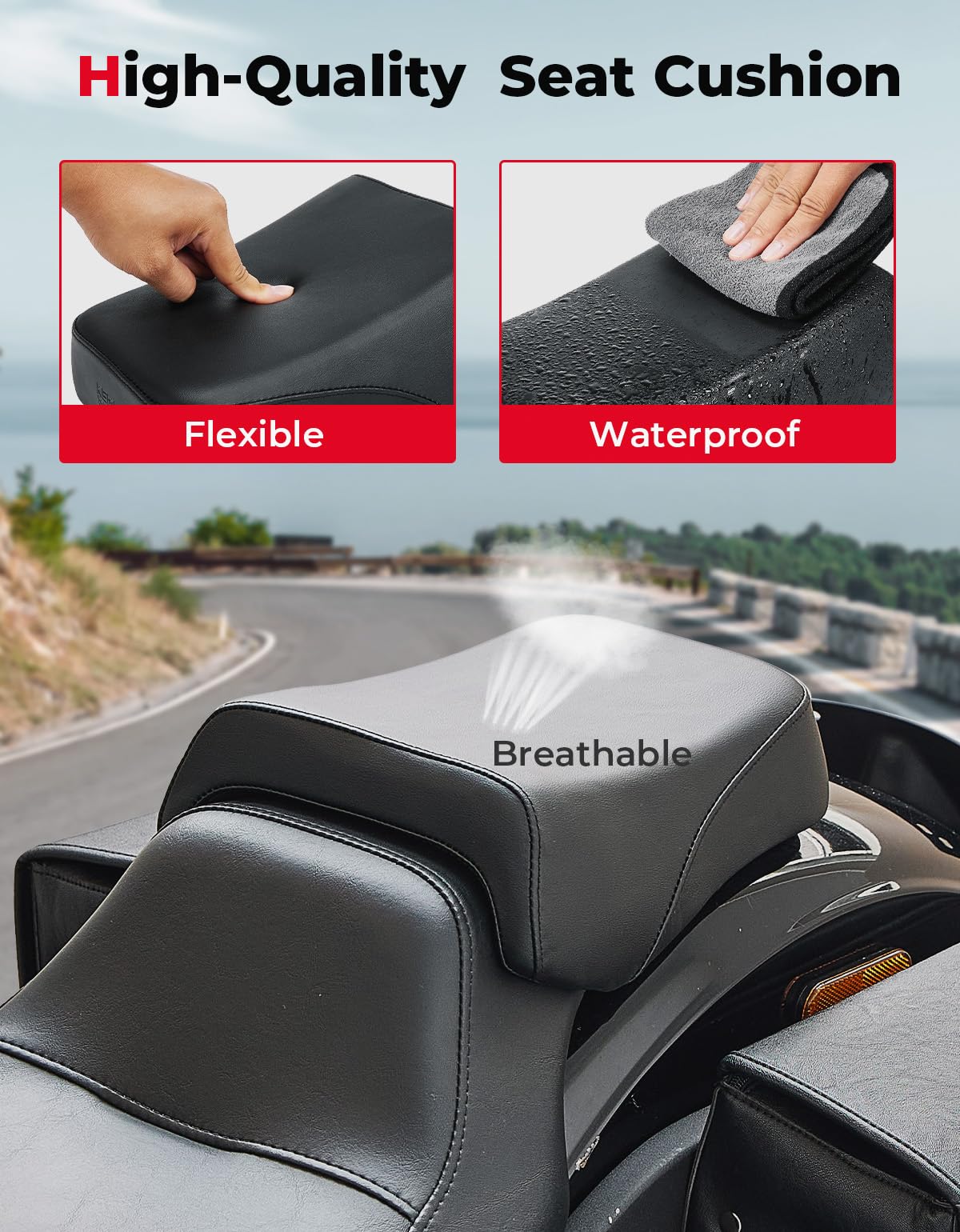 Surron Accessories Two Piece Driver Passenger Seat Fit For Harley