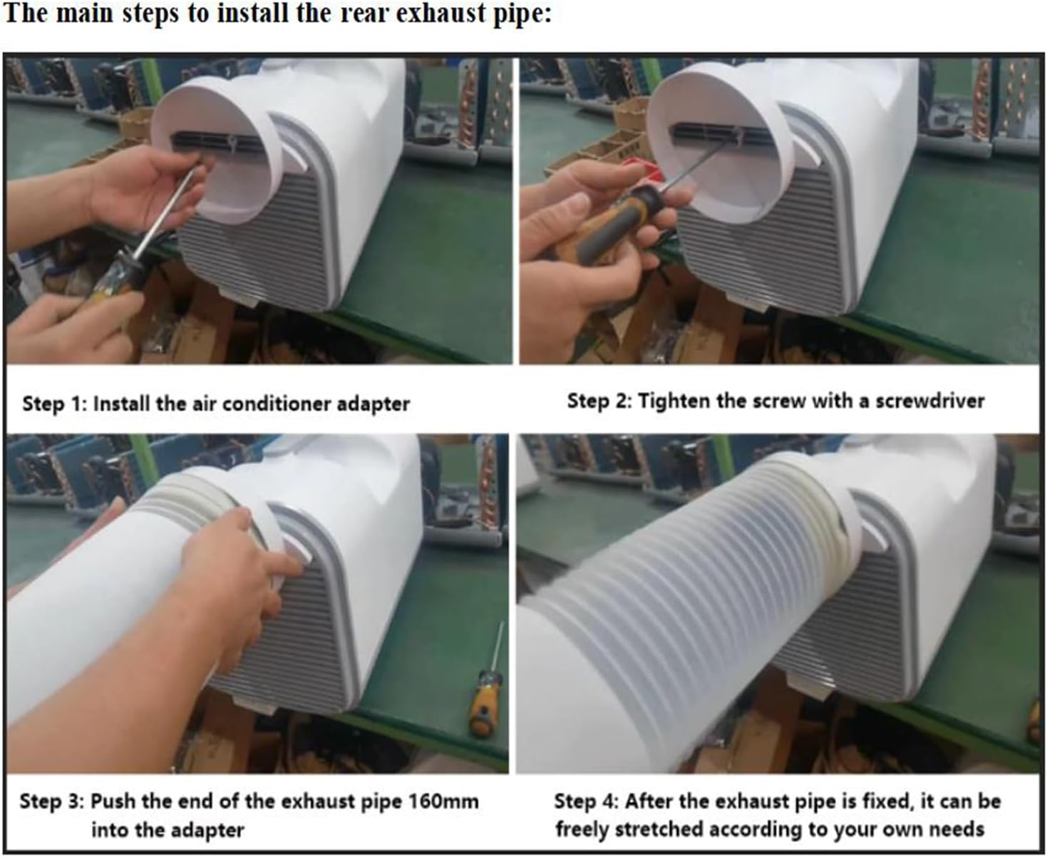 Portable Air Conditioner,280W Mobile Tent Free Drainage Cooler,evaporative Air Cooler with Smart Control and Panel Control for Camping,Tents Pet Houses,1200W(4105BTU),110V