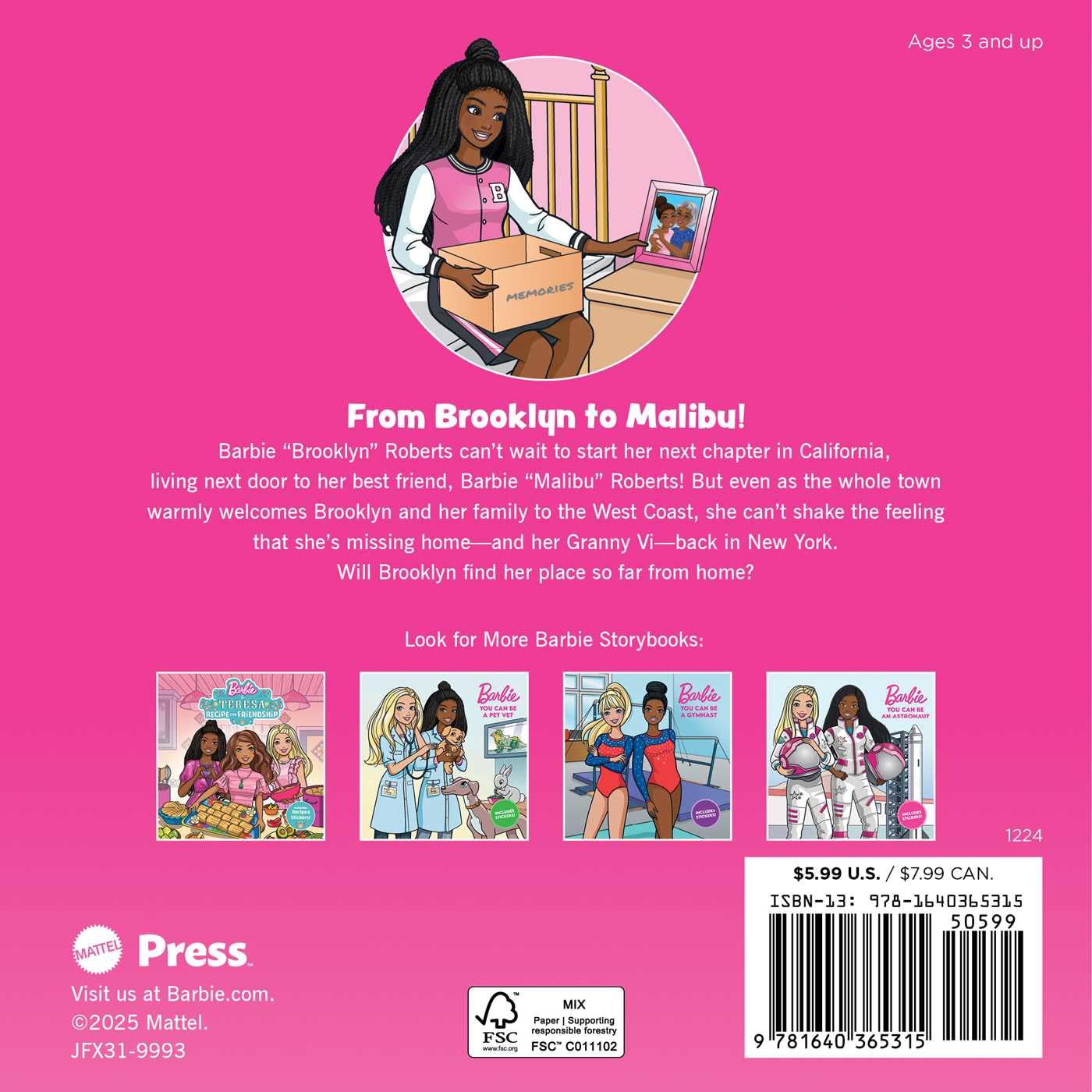 Barbie: A New Home for Barbie      Paperback – Sticker Book, May 6, 2025