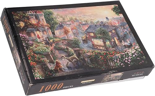 Miniatura 2 de Fydun 1000 Piece Jigsaw Puzzle Aesthetic Landscape Puzzle Paper Puzzle for Adults Wide Range of Uses
