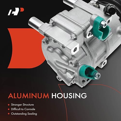 Miniatura 3 de A-Premium Compresor de A/C con embrague compatible con Hyundai Accent 1.6L 2006-2009, Dodge Attitude 1.6L 2006-2010 2012
