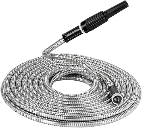 Manguera de jardín corta Mangueras De Agua Para Jardin Manguera de jardín de acero inoxidable Manguera de agua ligera Manguera de jardín Carrete