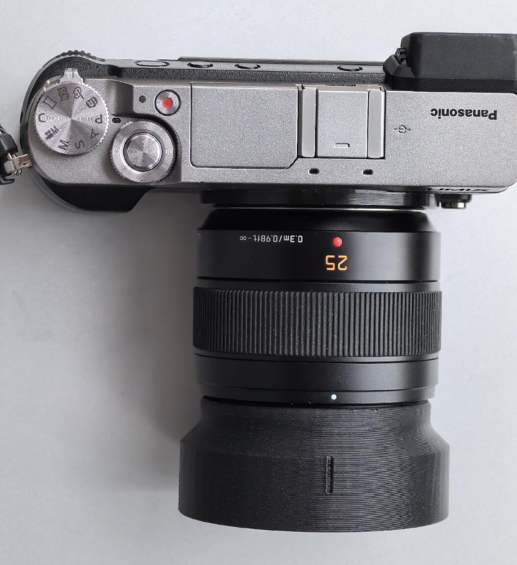 Amazon.com: NEW Lens Hood Compatible with Panasonic Lumix