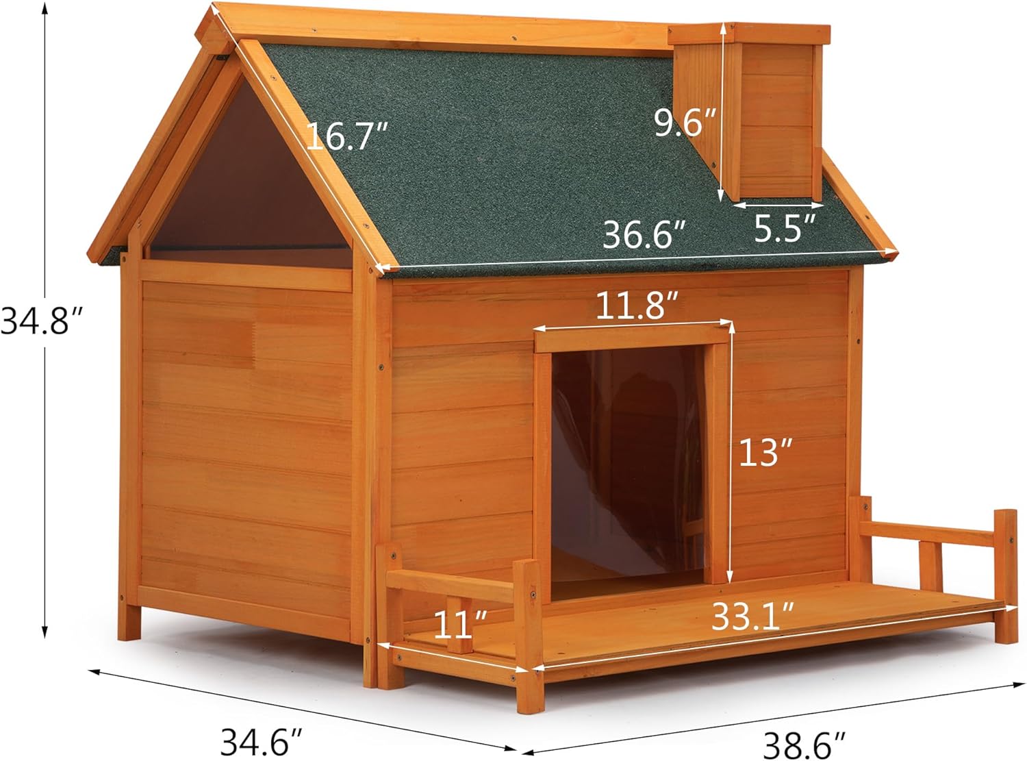 Cozy Comfort: The Perfect Wooden Dog House for Your Furry Friend!