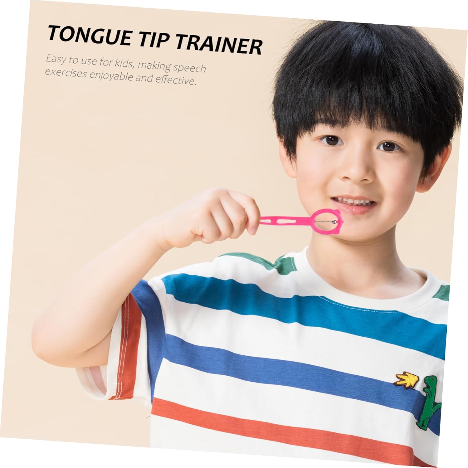 3pcs Tongue Tip Trainer for Boys and Girls Speech Therapy Toys Oral Muscle Strengthener Tongue Exercise for Jawline Pronunciation