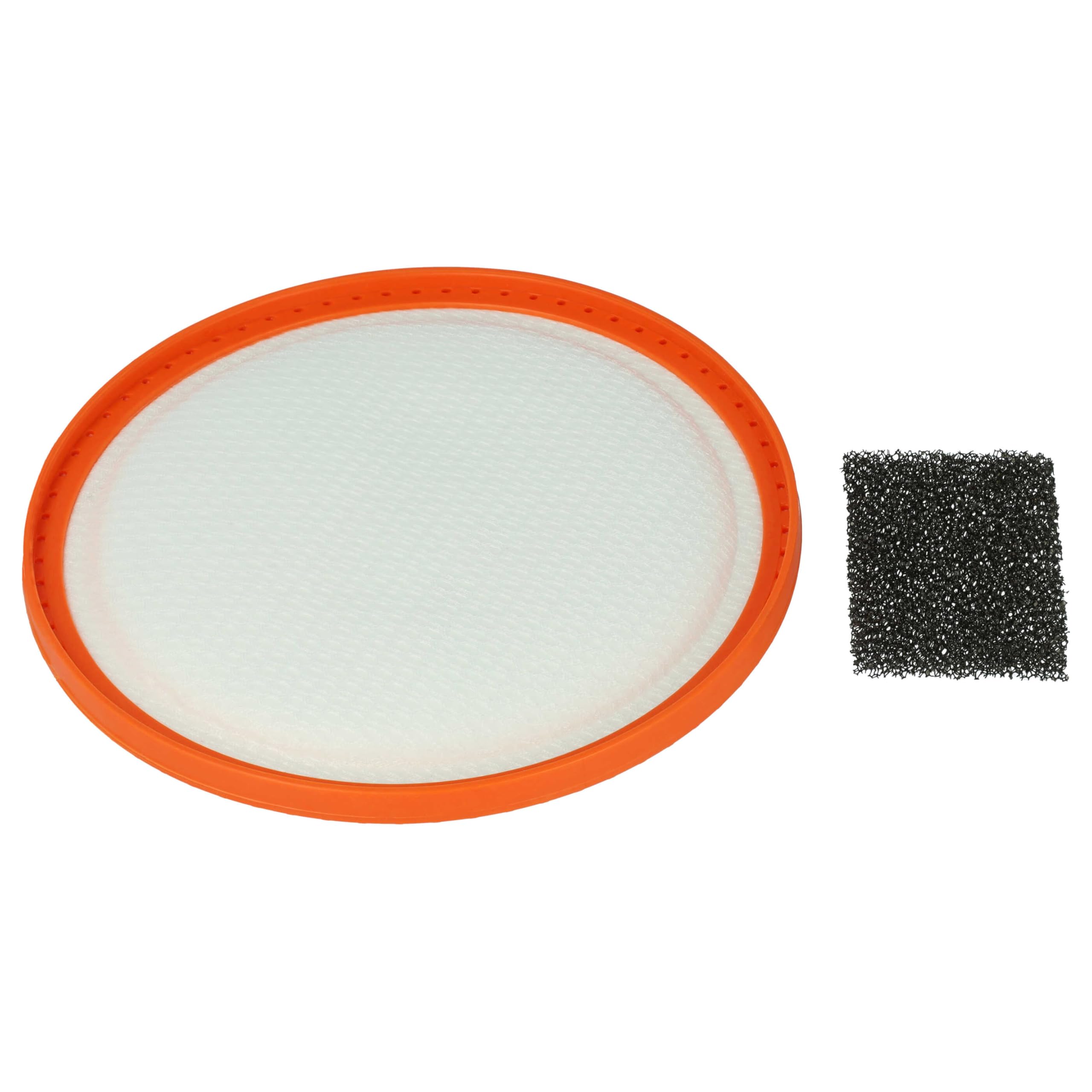 Vhbw Set 2 Filtri Per Aspirapolvere Dirt Devil DD2720 – Filtro Aria Scarico E Filtro Salva-Motore (sostituisce 2620001, 2620002)