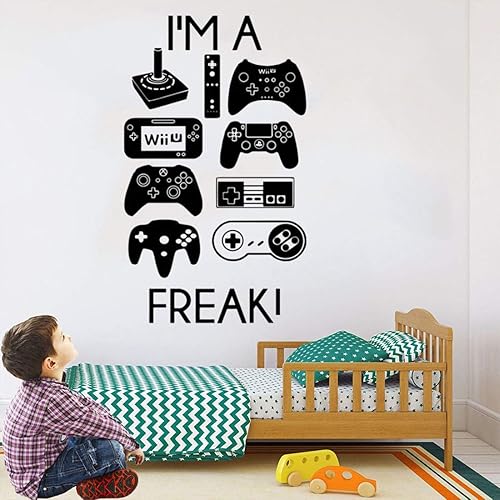 Miniatura 3 de Removable Game Controller Wall Posters Waterproof Wall Art Wall Murals Peel and Stick Wallpaper Gaming Decor Wall Stickers Kids Wall Decals for Home