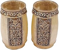 Vista 3 de LUANT Juego de accesorios de baño de 5 piezas, juego de baño de colección con dispensador de jabón, soporte para cepillos de dientes, vaso y jabón