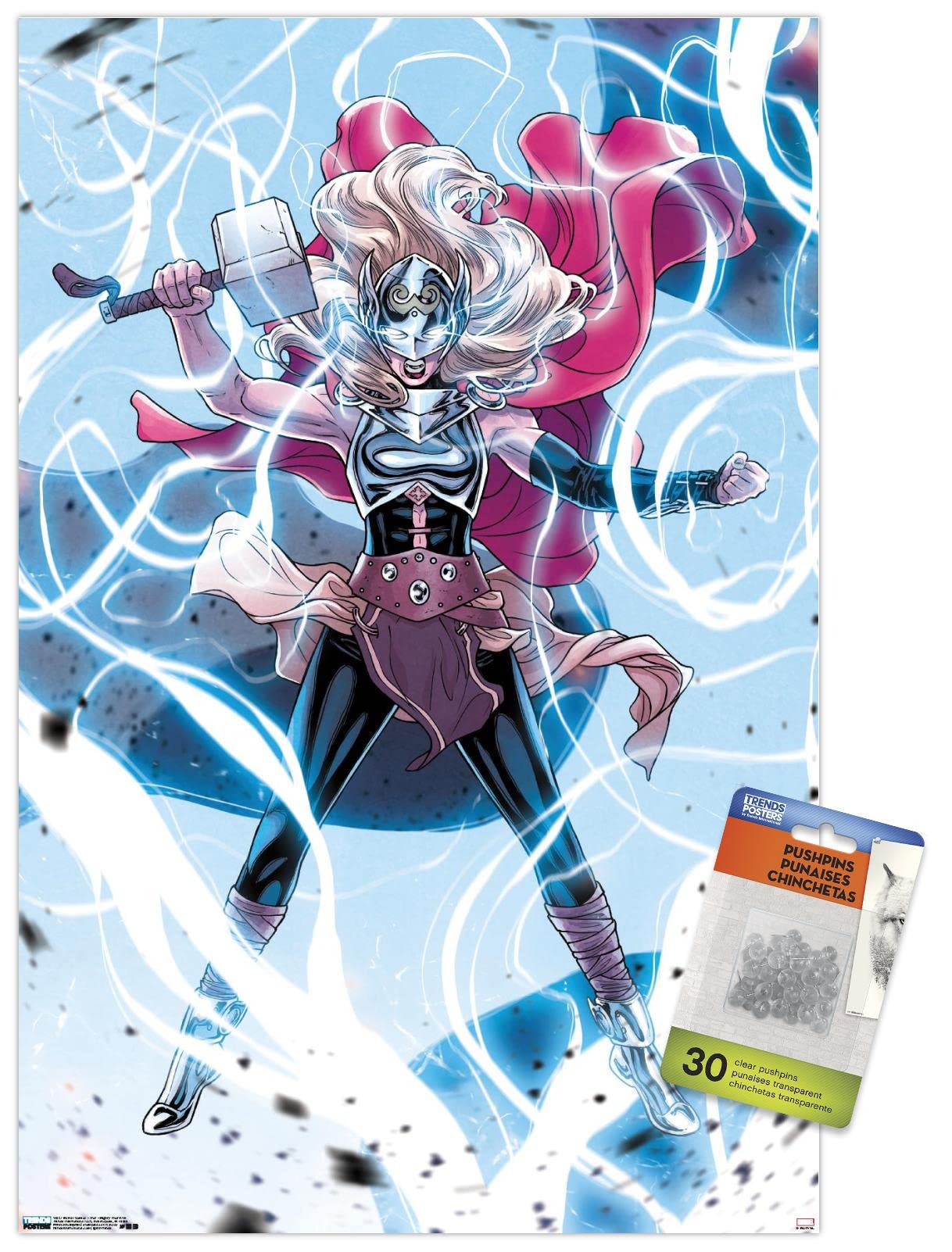 Amazon.co.jp: マーベルコミック マイティ・ソー #704 壁掛けポスター