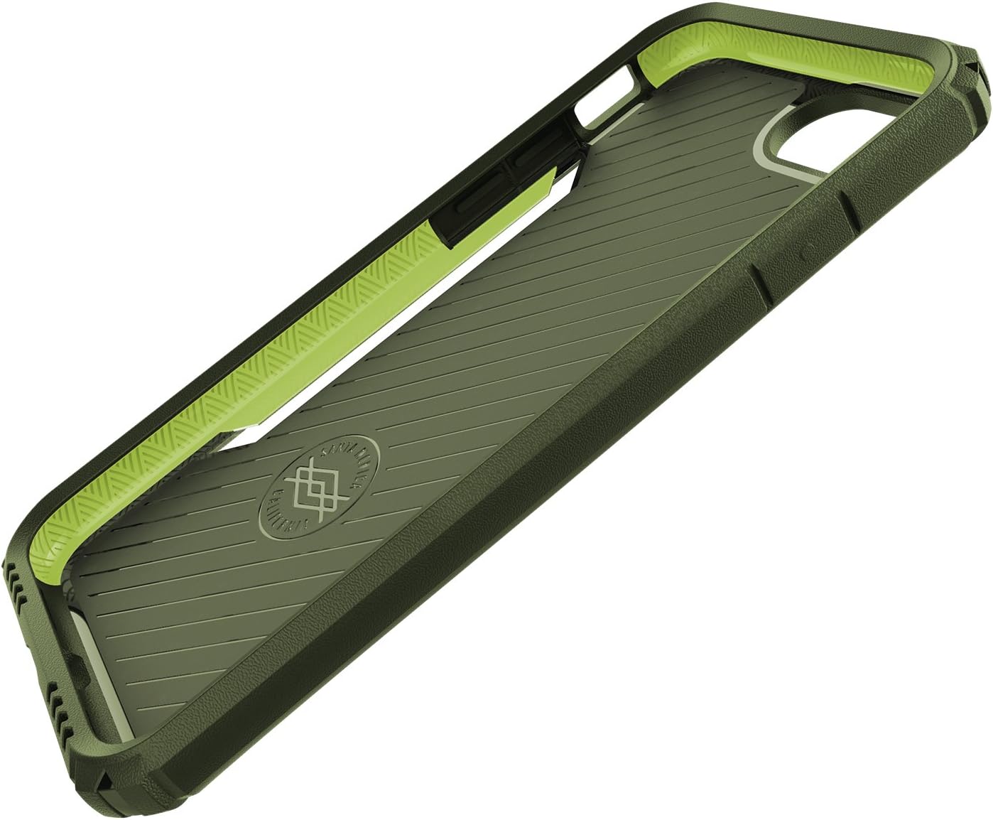 X-Doria iPhone 7 Plus Case, Defense Gear Series - Heavy Duty Protection with Drop Shield, Military Grade Drop Tested Case for Apple iPhone 7 Plus, [Green Digital Camo]