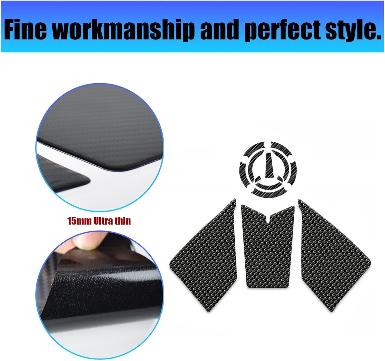 Fuel Tank Gasket Motorcycle Accessories Sticker Decal Gas Scratch Resistant Fuel Tank Pad Protector Case for QJmotor SRT00 SRT 700 2023