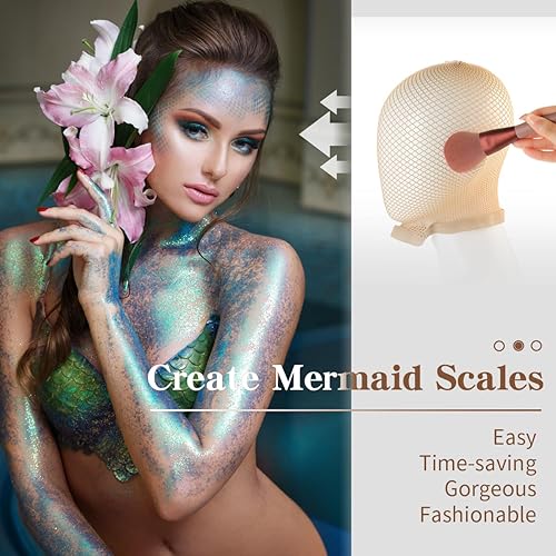 Miniatura 7 de Dreamlover Gorra de malla para peluca, gorras de pelo de peluca color nude para mujer, 3 piezas