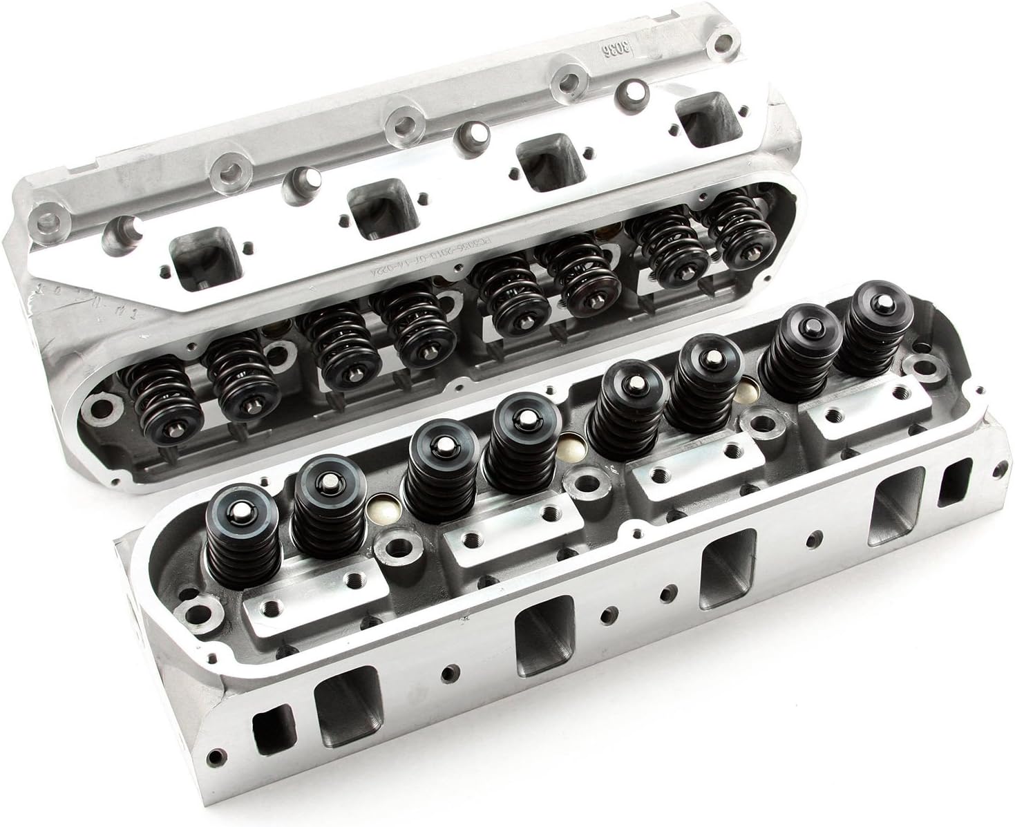 Speedmaster PCE281.2050 Compatible with Ford SB 289 302 351 Windsor 210cc 62cc Solid Flat Assembled Cylinder Heads