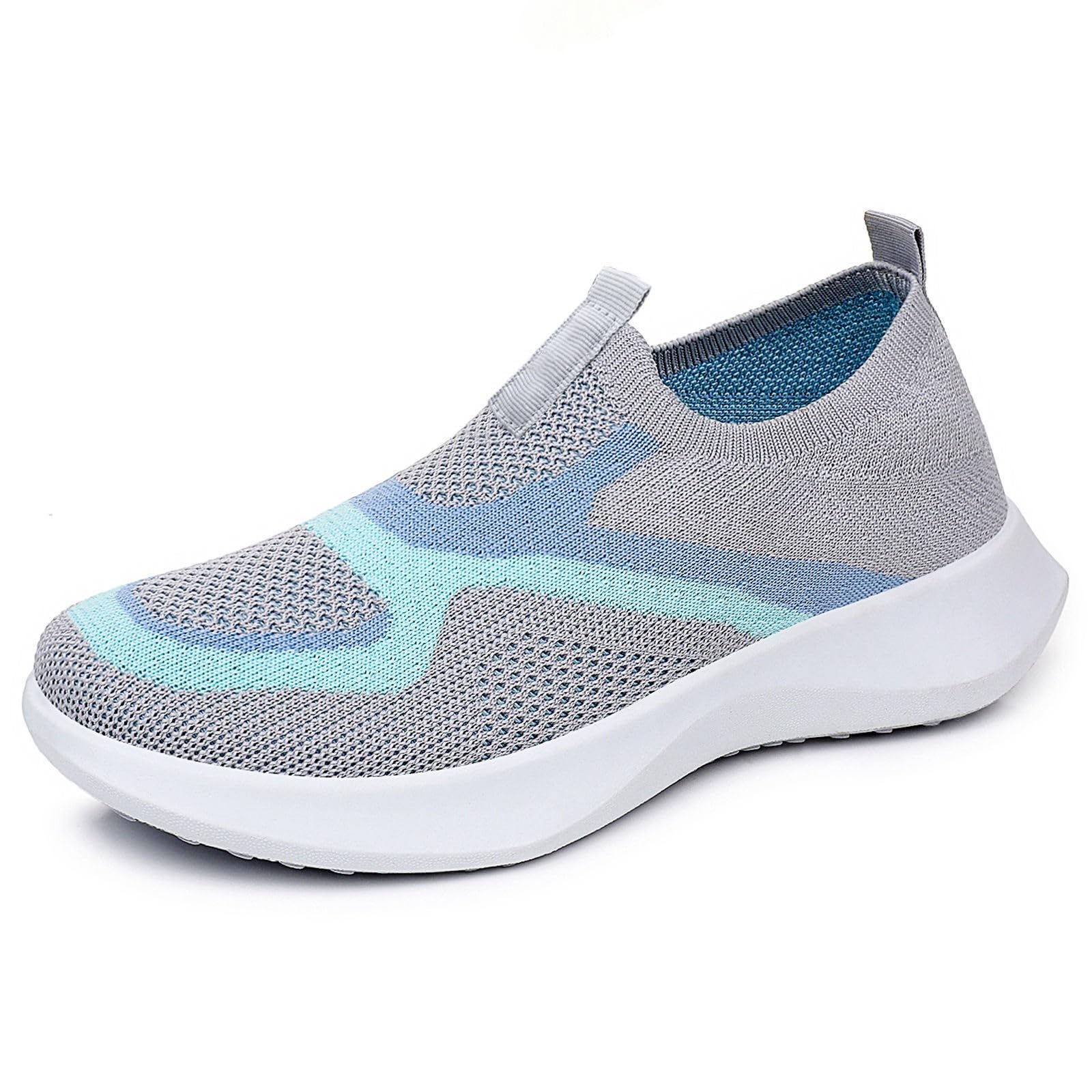 Women's Spring And Summer Colour Blocking Upper Metal Chain Casual Shoes Black Shoes Women's Trainers Half High