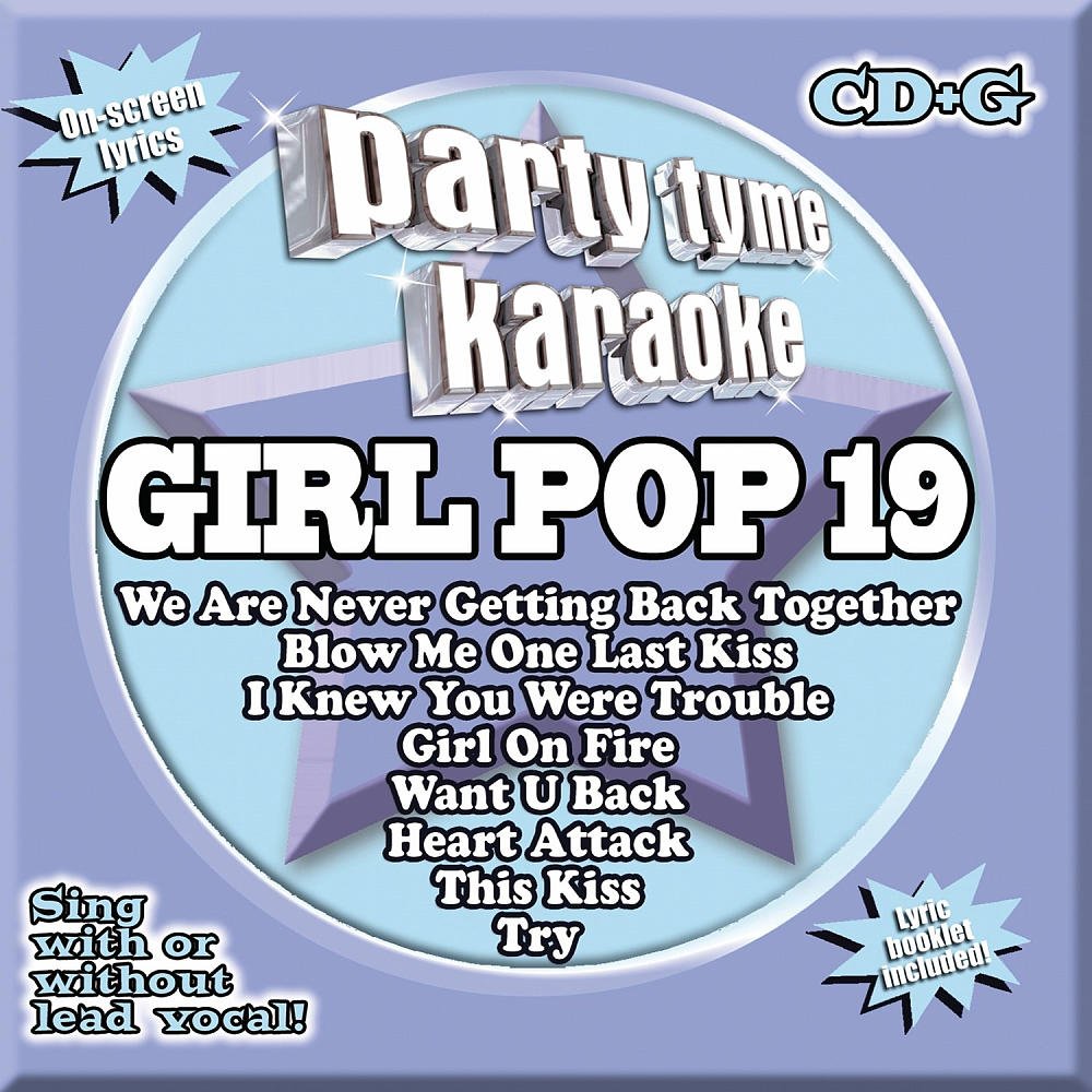 Party Tyme Karaoke - Girl Pop 19 [8+8-song CD+G] [Audio CD] Various Artists and Party Tyme Karaoke