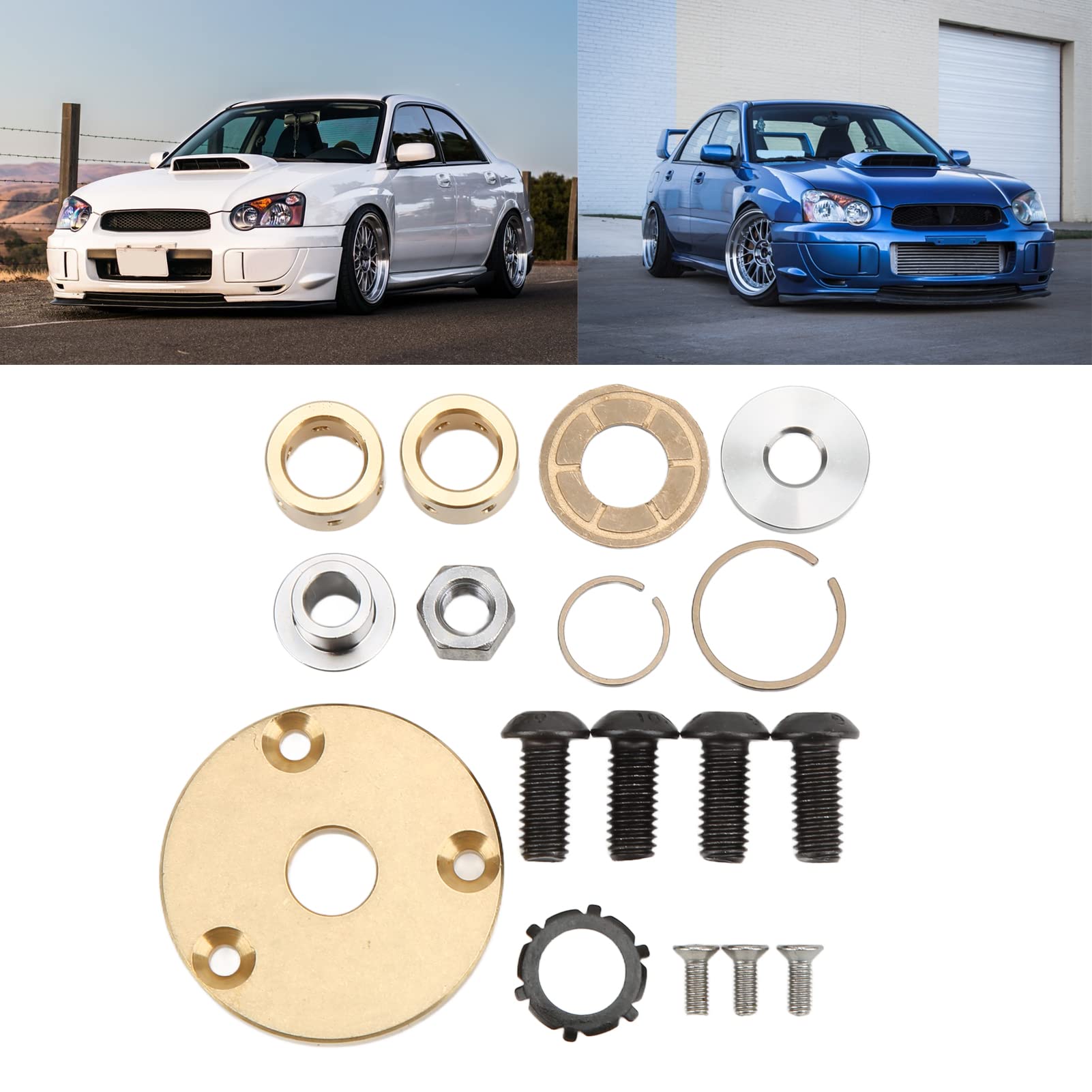 Turbolader Rebuild Kit Impreza WRX STI 17PCS Verbessertes Haltbarkeitsmodifikationssatz für die Leistungsverstärkung