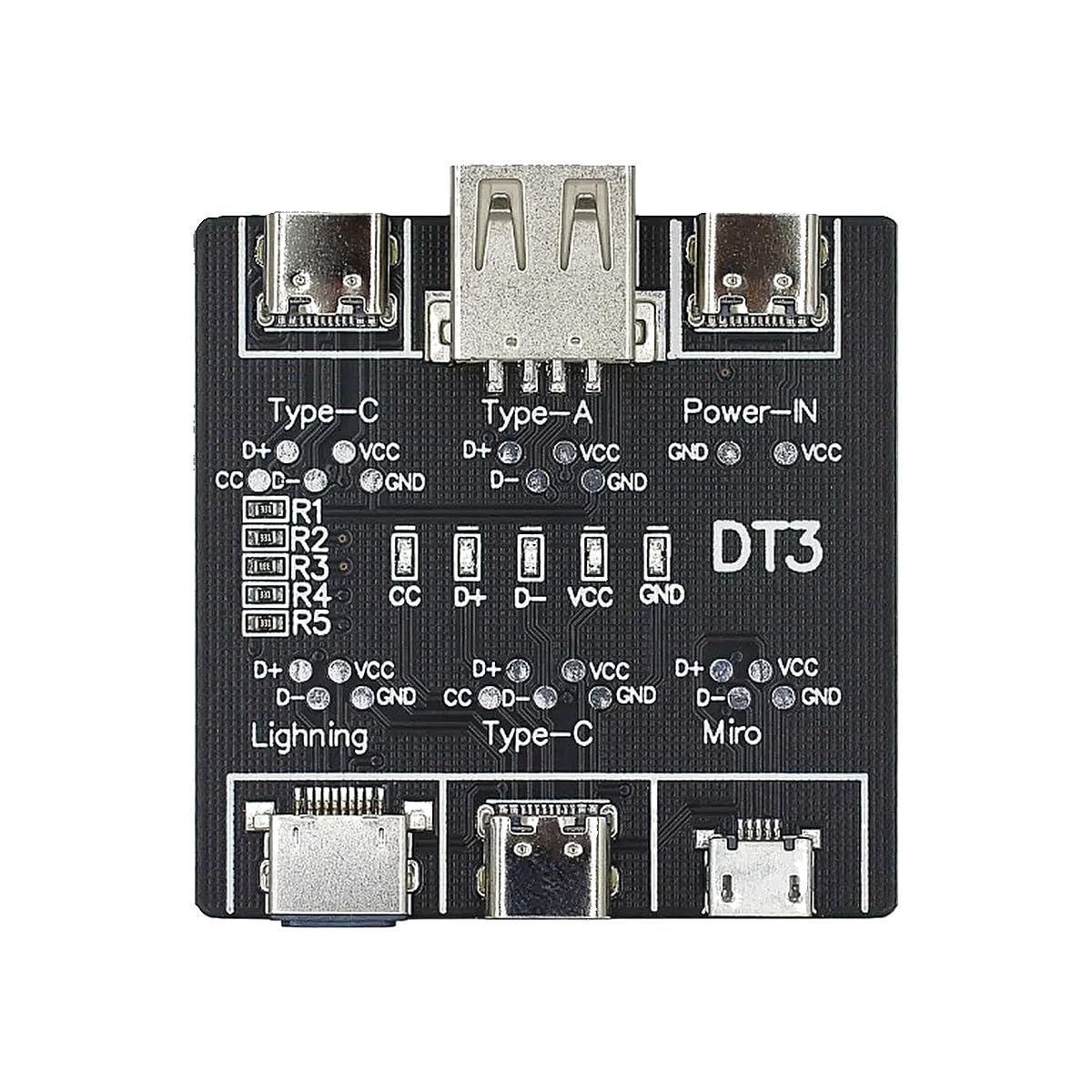 Data Tester BoardDT3 Applicable to AndroldType-CInterFace Fast Charge Line Exception Detector New 2026 Electronic & Accessories