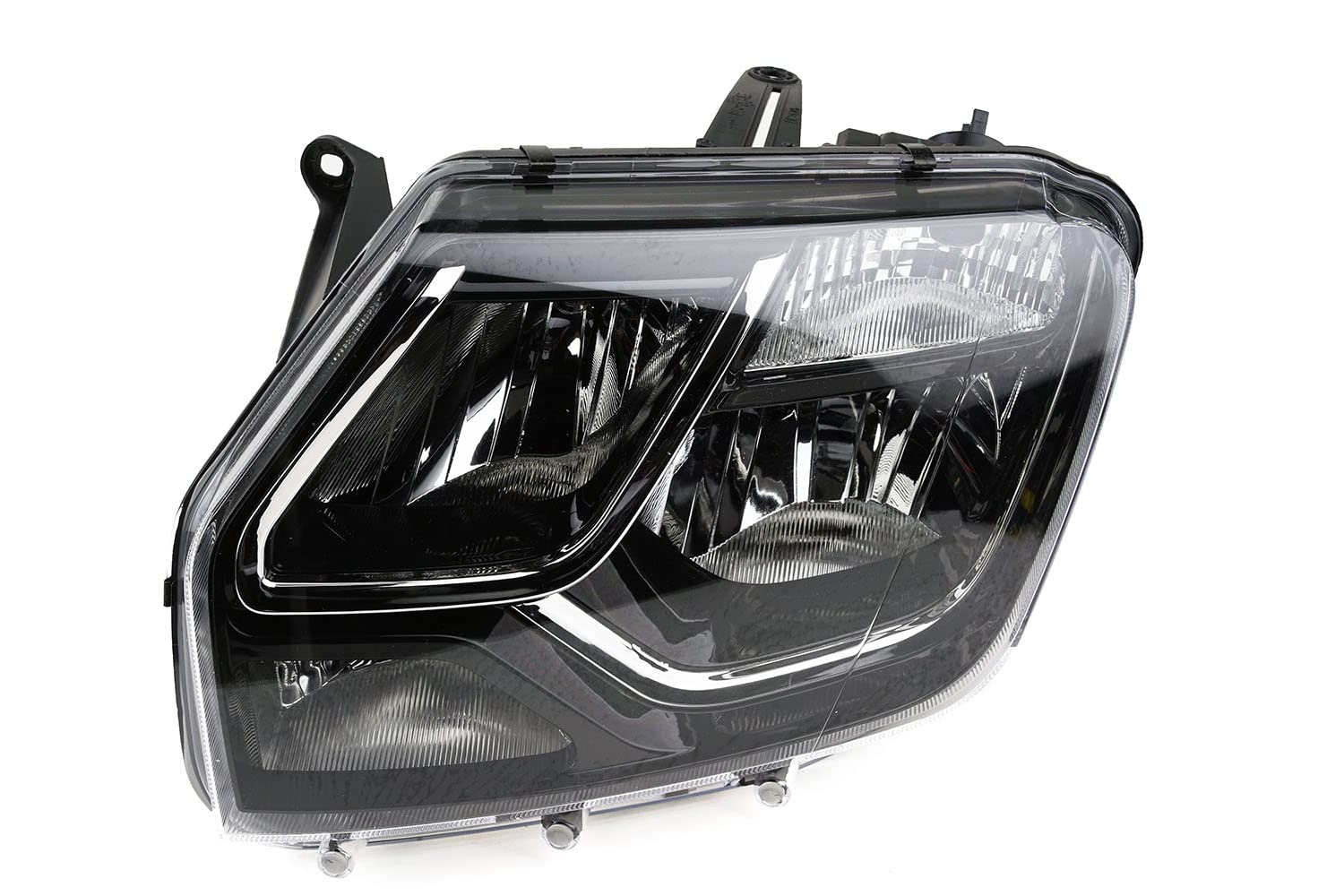 FARI ANTERIORI ADATTI per Dacia Duster 04/10- 12/13 H7 H1 lato