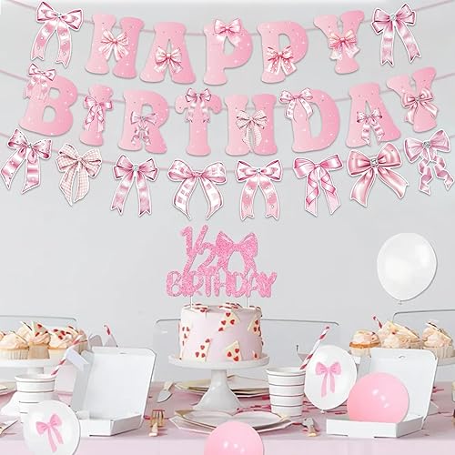 Vista 341 de Zwiebeco Decoración de fiesta de feliz cumpleaños, banderín, guirnalda de banderines, kit de abanico de papel para niños, Capitán América