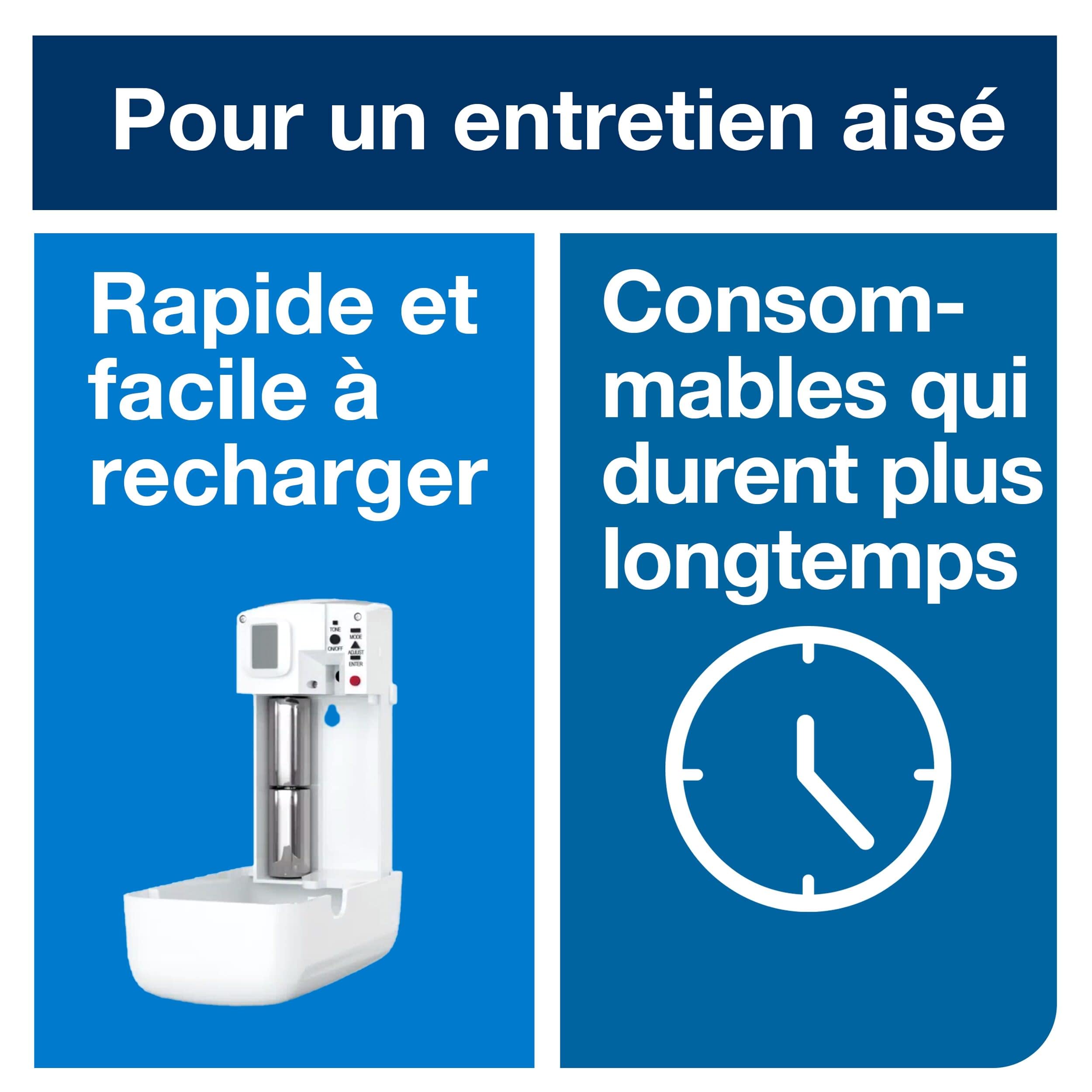 Tork 562000 Distributeur pour aérosol désodorisant A1 - Design Elevation - Blanc