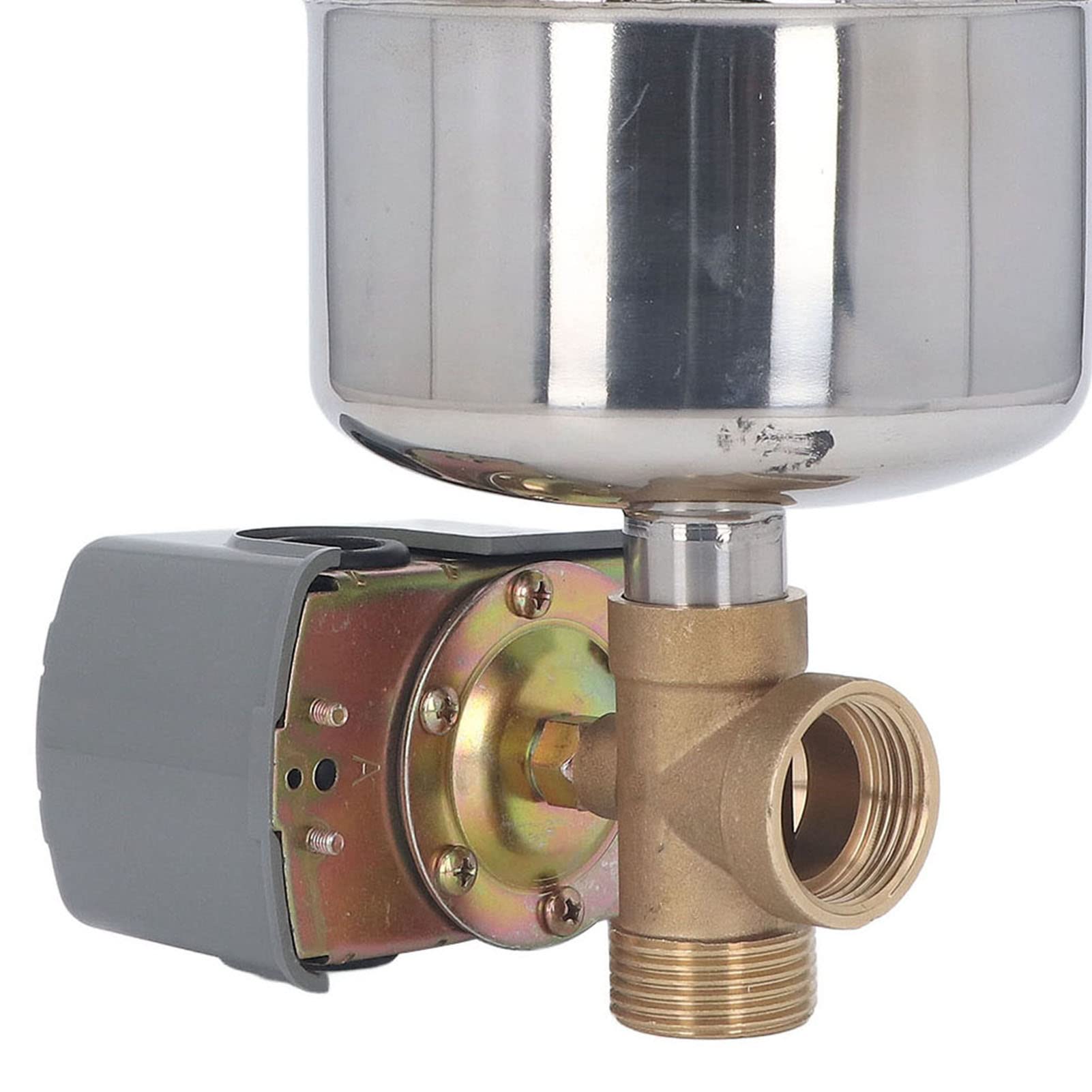 Kit de Tanque de Presión de Acero Inoxidable con Interruptor de Control de Presión de Bomba de Agua para Uso Doméstico