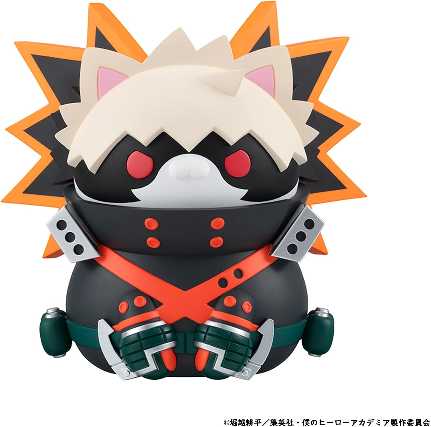 Megahouse - My Hero Academia - Nyanto! The Big Heroaca Cat - Katsuki Bakugo Mega Cat Project Collectible Figure