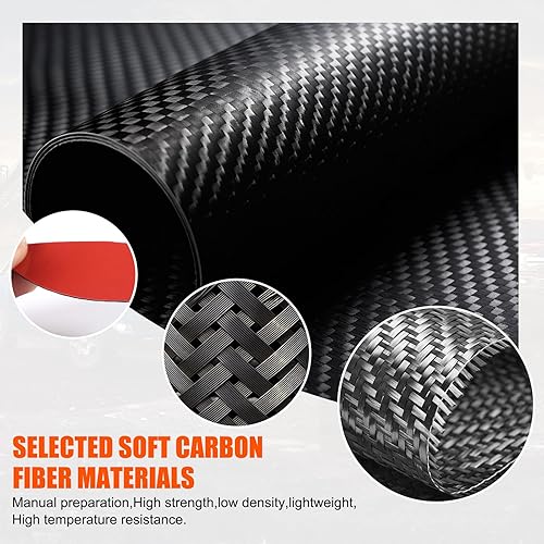 Miniatura 6 de Pegatinas de fibra de carbono para puerta de almacenamiento para Chevrolet Corvette C8 Z06 2020-2024 Accesorios (fibra de carbono)