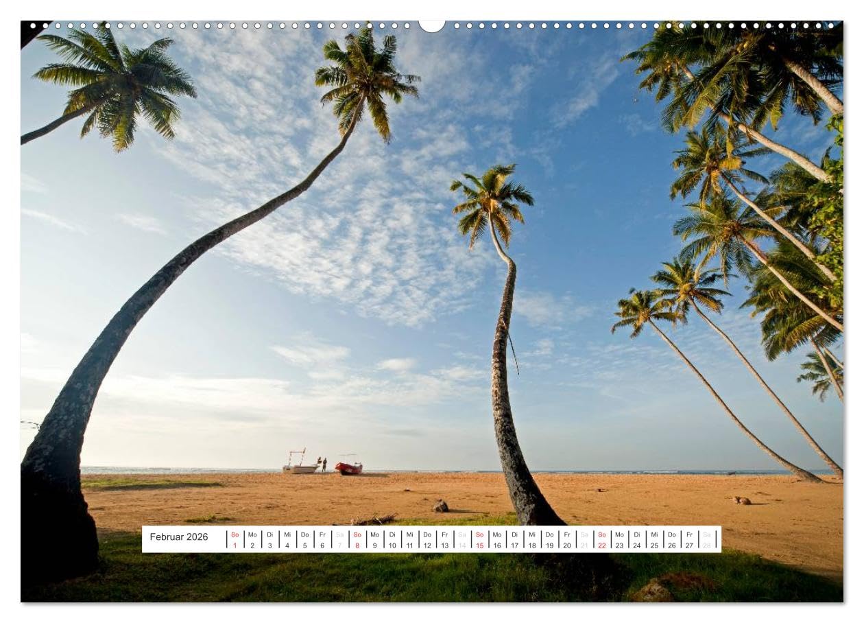 Asien - Sri Lanka (hochwertiger Premium Wandkalender 2026 DIN A2 quer), Kunstdruck in Hochglanz: Eine fotografische Traumreise durch das frühere Ceylon (CALVENDO Orte)