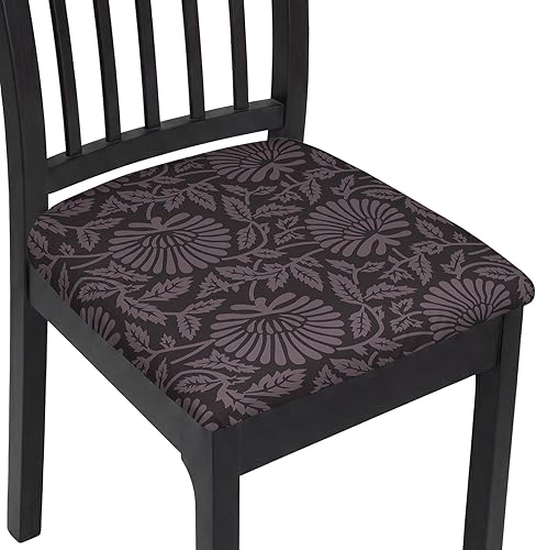 Geurrpo Stretch Chair Seat Covers for Dining Living Room Kitchen Office Chair Wa