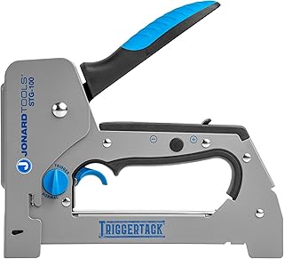Jonard Tools STG-100 TriggerTack Insulated Cable Stapler – Advanced Trigger Mechanism, Adjustable Depth Control, Ergonomic Handle, Compatible with Jonard & Arrow Staples, Handles Wires Up to 5/16 Inch