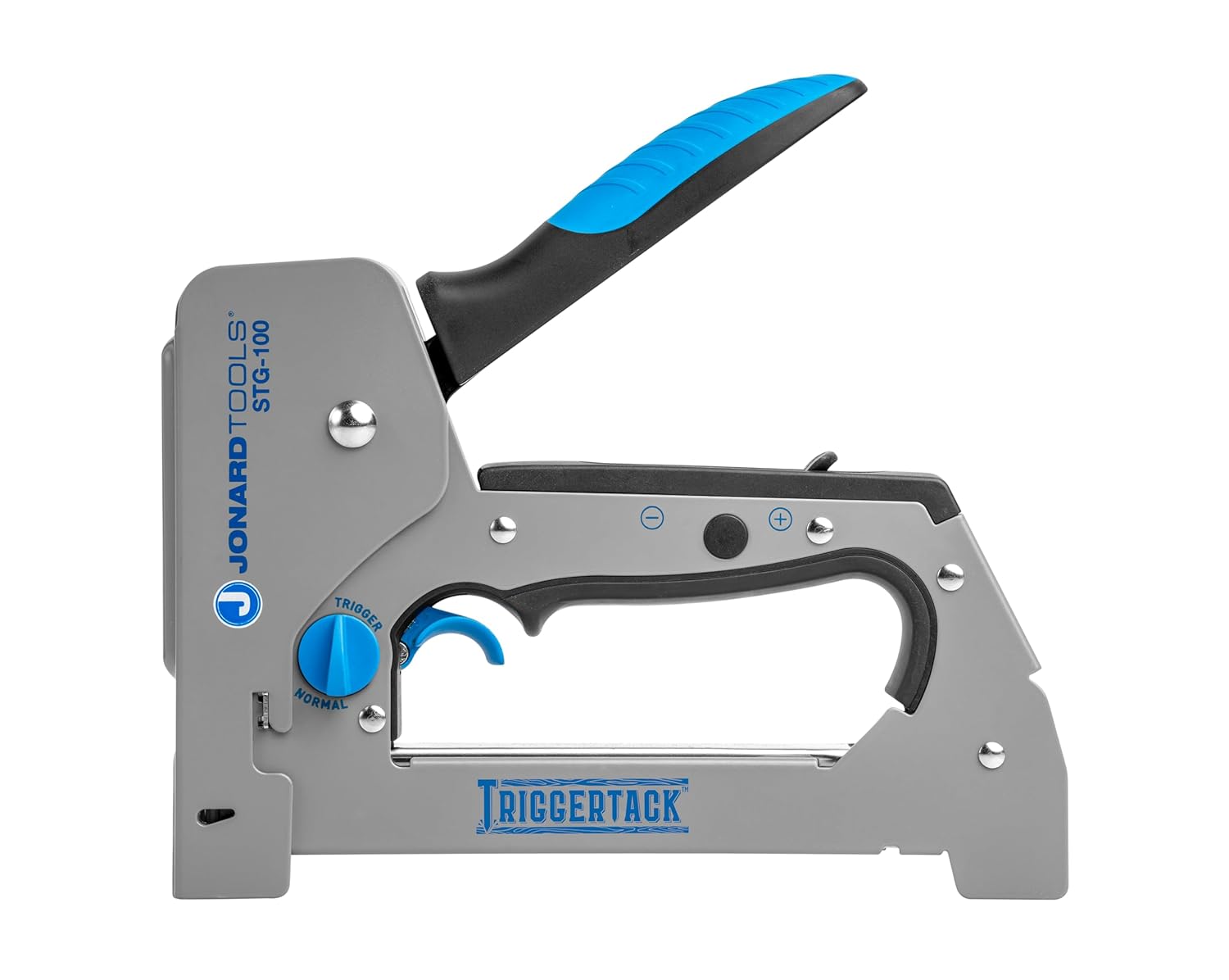Jonard Tools STG-100 TriggerTack Insulated Cable Stapler – Advanced Trigger Mechanism, Adjustable Depth Control, Ergonomic Handle, Compatible with Jonard & Arrow Staples, Handles Wires Up to 5/16 Inch